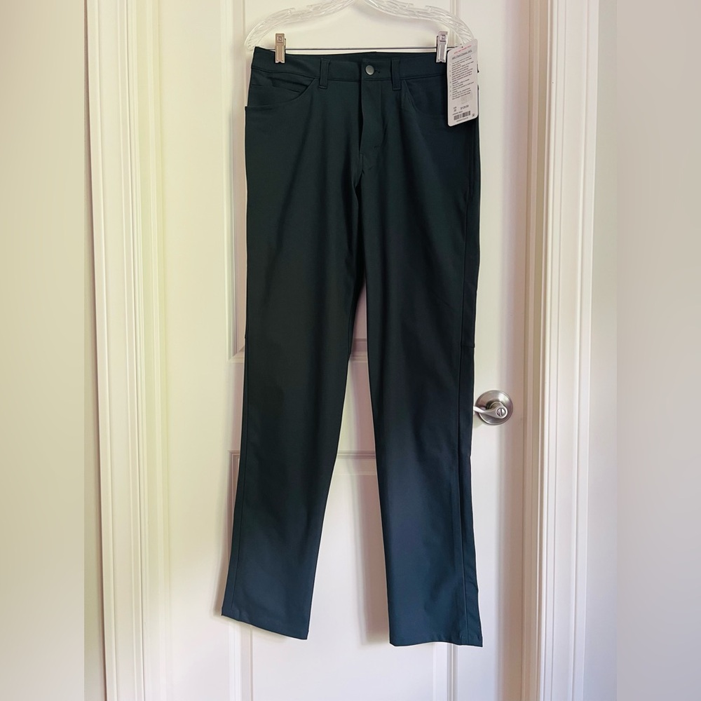 NWT Lululemon mens ABC pants classic 34L Sz 30 MELN